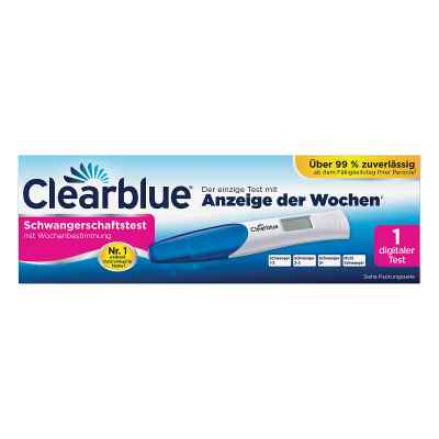 Clearblue Schwangerschaftstest mit Wochenbestimmung 1 stk von WICK Pharma - Zweigniederlassung der Procter & Gam PZN 12893977