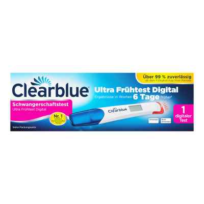 Clearblue Schwangerschaftstest Ultra Frühtest Digital 1 stk von WICK Pharma - Zweigniederlassung der Procter & Gam PZN 17364717