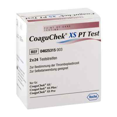 Coaguchek Xs Pt Test 2X24 stk von Roche Diagnostics Deutschland GmbH PZN 01001243