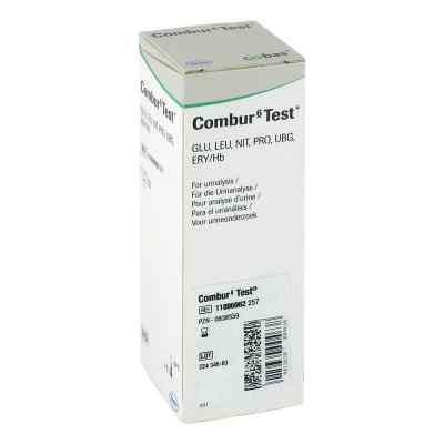 Combur 6 Test Teststreifen 50 stk von Roche Diagnostics Deutschland GmbH PZN 00838559