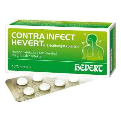 Contrainfect Hevert Erkältungstabletten 40 stk von Hevert-Arzneimittel GmbH & Co. KG PZN 12855043