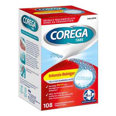 Corega Tabs Intensiv Reiniger 108 stk von GlaxoSmithKline Consumer Healthcare PZN 18761662