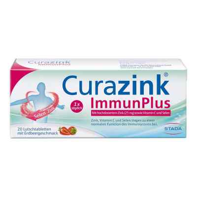 Curazink ImmunPlus Unterstüzung der Abwehrkräfte 20 stk von STADA Consumer Health Deutschland GmbH PZN 15626047