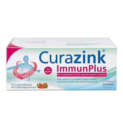 Curazink ImmunPlus Unterstüzung der Abwehrkräfte 50 stk von STADA Consumer Health Deutschland GmbH PZN 15626053
