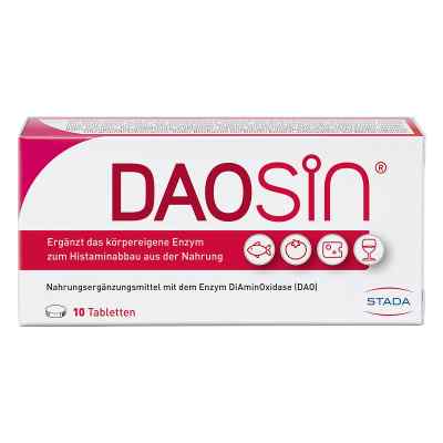 Daosin Tabletten zur Unterstützung des Histaminabbaus 10 stk von STADA Consumer Health Deutschland GmbH PZN 16790524
