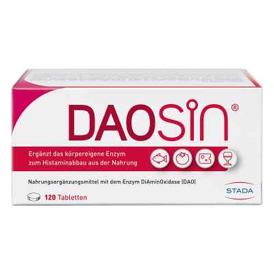Daosin Tabletten zur Unterstützung des Histaminabbaus 120 stk von STADA Consumer Health Deutschland GmbH PZN 16872989