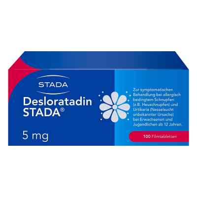 Desloratadin STADA 5mg gegen Allergiebeschwerden 100 stk von STADA Consumer Health Deutschland GmbH PZN 16610048
