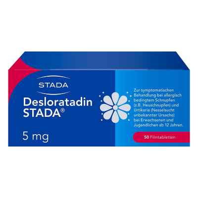 Desloratadin STADA 5mg gegen Allergiebeschwerden 50 stk von STADA Consumer Health Deutschland GmbH PZN 16610031