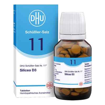 DHU Schüßler-Salz Nummer 11 Silicea D3 Tabletten 200 stk von DHU-Arzneimittel GmbH & Co. KG PZN 02580929