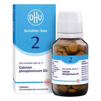 DHU Schüßler-Salz Nummer 2 Calcium phosphoricum D3 Tabletten 200 stk von DHU-Arzneimittel GmbH & Co. KG PZN 02580438