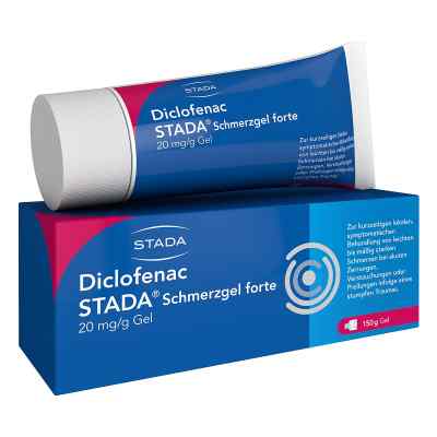 Diclofenac Stada Schmerzgel Forte 20 Mg/g 150 g von STADA Consumer Health Deutschland GmbH PZN 18244725