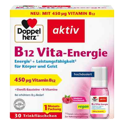 Doppelherz B12 Vita-Energie Trinkampullen 30 stk von Queisser Pharma GmbH & Co. KG PZN 15252954