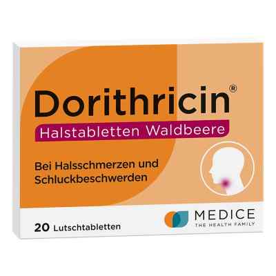 Dorithricin Halstabletten Waldbeere 20 stk von MEDICE Arzneimittel Pütter GmbH&Co.KG PZN 10078411