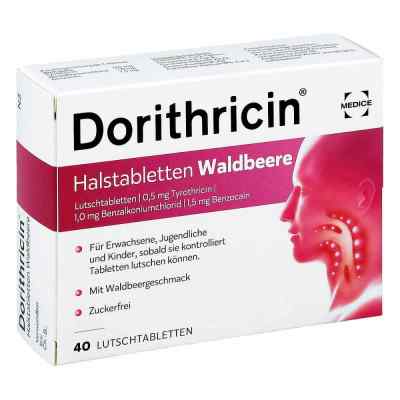 Dorithricin Halstabletten Waldbeere 40 stk von MEDICE Arzneimittel Pütter GmbH&Co.KG PZN 10078428