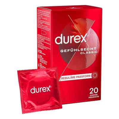 Durex Gefühlsecht classic Kondome 20 stk von Reckitt Benckiser Deutschland GmbH PZN 16596667