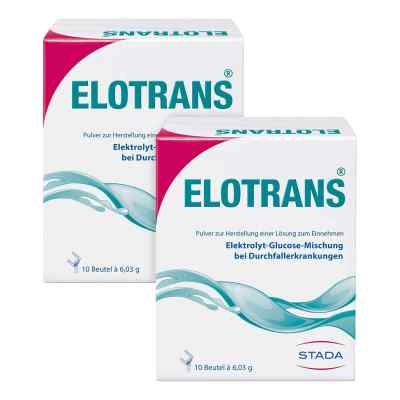 Elotrans Elektrolyte Pulver 2x10 stk von STADA Consumer Health Deutschland GmbH PZN 08102215