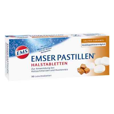 Emser Pastillen Halstabletten salted Caramel 30 stk von Sidroga Gesellschaft für Gesundheitsprodukte mbH PZN 16780106