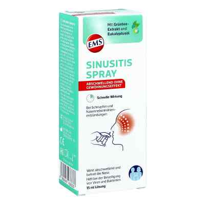 Emser Sinusitis Spray mit Eukalyptusöl 15 ml von Sidroga Gesellschaft für Gesundheitsprodukte mbH PZN 12341309