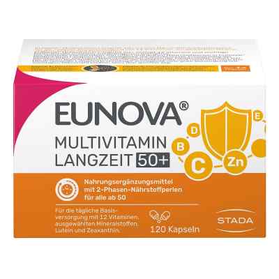 Eunova Multivitamin Langzeit 50+ 120 stk von STADA Consumer Health Deutschland GmbH PZN 11084425