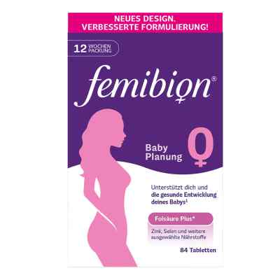 Femibion 0 Babyplanung Tabletten 84 stk von WICK Pharma - Zweigniederlassung der Procter & Gam PZN 17668713