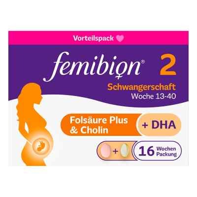 Femibion 2 Schwangerschaft Tabletten 2X112 stk von WICK Pharma - Zweigniederlassung der Procter & Gam PZN 15200035