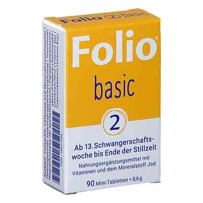 Folio 2 Basic Filmtabletten 90 stk von SteriPharm Pharmazeutische Produkte GmbH & Co. KG PZN 18671350