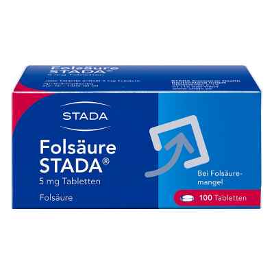 Folsäure Stada 5 Mg Tabletten 100 stk von STADA Consumer Health Deutschland GmbH PZN 17542834