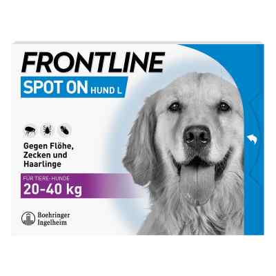 Frontline Spot On Hund L (20-40 kg) gegen Zecken, Flöhe, Haarlin 3 stk von Boehringer Ingelheim VETMEDICA GmbH PZN 00662899