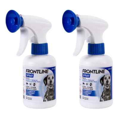 Frontline Spray gegen Zecken und Flöhe für Hunde und Katzen 2x250 ml von Boehringer Ingelheim VETMEDICA GmbH PZN 08102573