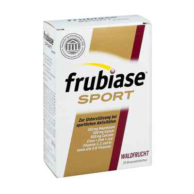 Frubiase Sport Waldfrucht Brausetabletten 20 stk von STADA Consumer Health Deutschland GmbH PZN 07678722
