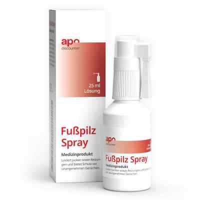 Fußpilz Spray von apodiscounter 25 ml von PK Benelux Pharma Care BV PZN 18893553