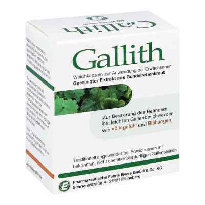 Gallith Kapseln 100 stk von Pharmazeutische Fabrik Evers GmbH&Co KG PZN 07193462