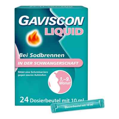 GAVISCON Liquid Suspension bei Sodbrennen i.d. Schwangerschaft 24X10 ml von Reckitt Benckiser Deutschland GmbH PZN 10982961