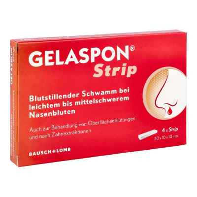 Gelaspon Strip zur Blutstillung und Wundversorgung 4 stk von Dr. Gerhard Mann Chem.-pharm.Fabrik GmbH PZN 17940575