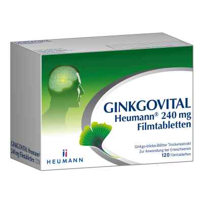 GINKGOVITAL Heumann 240mg 120 stk von HEUMANN PHARMA GmbH & Co. Generica KG PZN 11526283