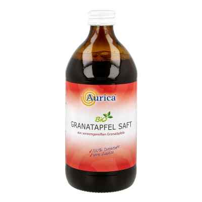 Granatapfel 100% Direktsaft Bio 500 ml von AURICA Naturheilm.u.Naturwaren GmbH PZN 05463041