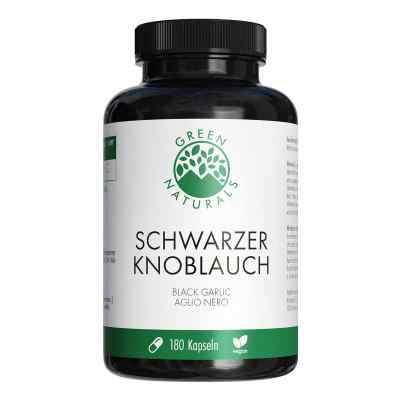 GREEN NATURALS Schwarzer Knoblauch 600 mg mit SAC 180 stk von Heilpflanzenwohl GmbH PZN 18133109