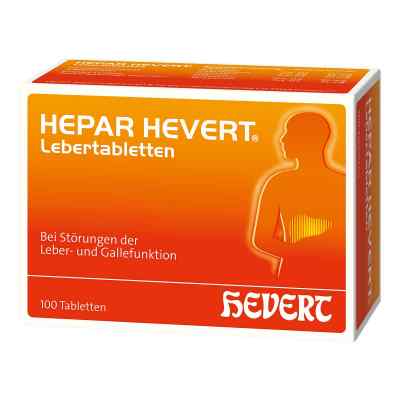 Hepar Hevert Lebertabletten 100 stk von Hevert-Arzneimittel GmbH & Co. KG PZN 13863263