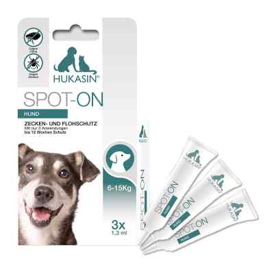Hukasin Spot on Hund 3X1.3 ml von Evolsin medical UG (haftungsbeschränkt) PZN 19079866