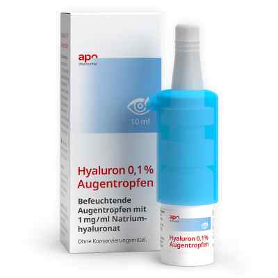 Hyaluron 0,1 % Augentropfen von apodiscounter 10 ml von OPTIMA Pharmazeutische GmbH PZN 19184304
