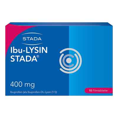 Ibu-lysin Stada 400 Mg Filmtabletten 10 stk von STADA Consumer Health Deutschland GmbH PZN 17855065