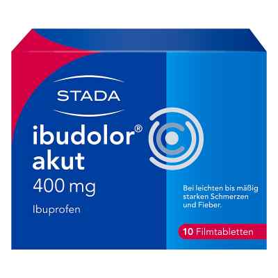 Ibudolor akut 400mg Ibuprofen Filmtabletten 10 stk von STADA Consumer Health Deutschland GmbH PZN 09091240