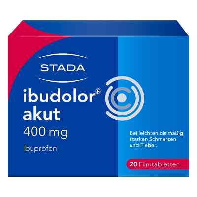 Ibudolor akut 400mg Ibuprofen Filmtabletten 20 stk von STADA Consumer Health Deutschland GmbH PZN 09091257