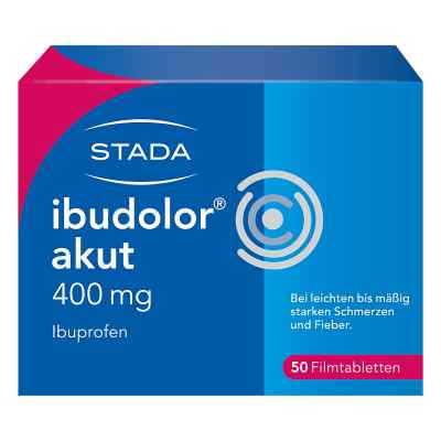 Ibudolor akut 400mg Ibuprofen Filmtabletten 50 stk von STADA Consumer Health Deutschland GmbH PZN 09091263