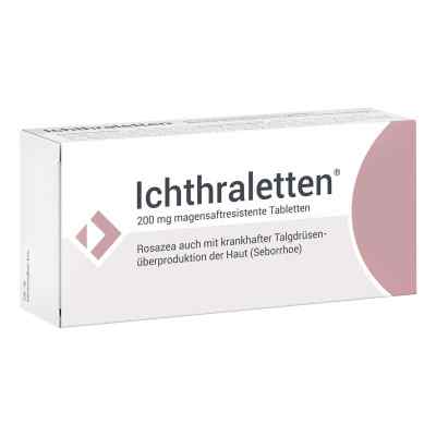 Ichthraletten 200 Mg Magensaftresistente Tabletten 168 stk von Ichthyol-Gesellschaft Cordes Hermanni & Co. (GmbH  PZN 17506962