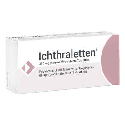 Ichthraletten 200 Mg Magensaftresistente Tabletten 84 stk von Ichthyol-Gesellschaft Cordes Hermanni & Co. (GmbH  PZN 17506956