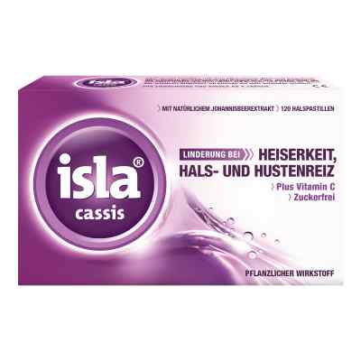 Isla Cassis Pastillen 120 stk von Engelhard Arzneimittel GmbH & Co.KG PZN 16958337