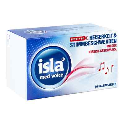 Isla Med Voice Pastillen 80 stk von Engelhard Arzneimittel GmbH & Co.KG PZN 16958343