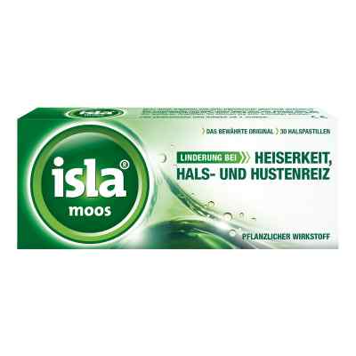 Isla Moos Pastillen 30 stk von Engelhard Arzneimittel GmbH & Co.KG PZN 03227081