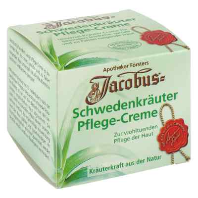 Jacobus Schwedenkräuter Creme 100 ml von PHARMA LABOR Apoth.H.Förster GmbH PZN 03878683